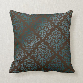 PixDezines diy colors/josehpine damask Throw Pillow