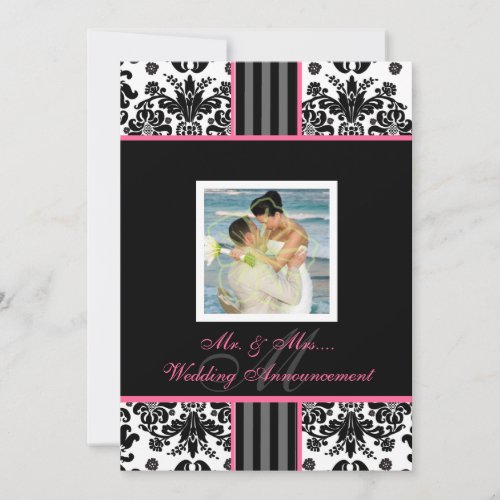 PixDezines diy event.. monogram isabella damask Invites