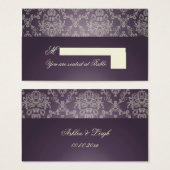 PixDezines Dolcè Damask/plum+ivory (Front & Back)