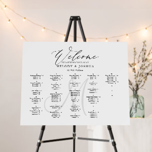 PixDezines Elegant Modern Script Alpha Foam Board