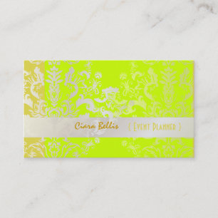 PixDezines Étienne Damask Business Card