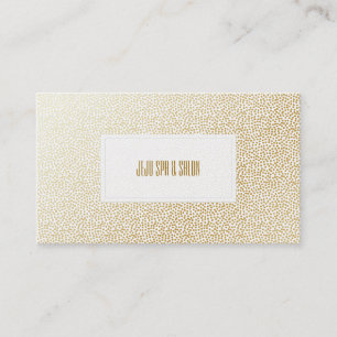 PixDezines faux gold dots Business Card