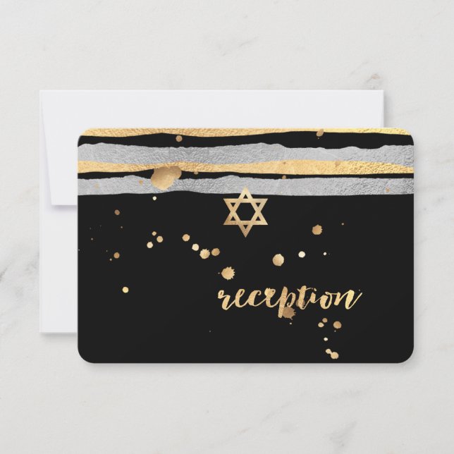 PixDezines faux gold/silver/stripes/reception (Front)