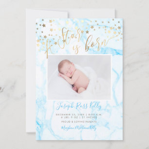 PixDezines Faux Gold Stars, A Star is Born Invitation