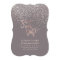 PixDezines Faux Rose Gold Confetti Save the Date