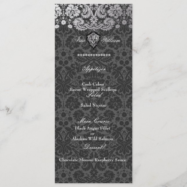 PixDezines faux silver/DIY background/lemon Menu (Front)