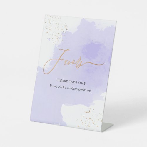 PixDezines Favors Sign Lavender Watercolor Swatch