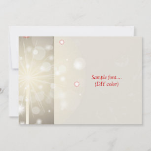 PixDezines filigree swirls/diy colors Invitation