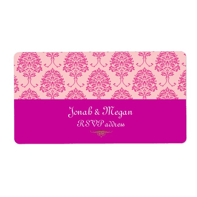 PixDezines Florentius Damask/DIY colors Label (Front)