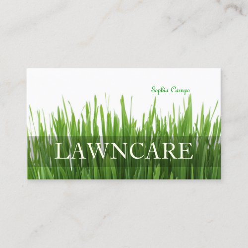 PixDezines fresh grassgardenerDIY fonts Business Card