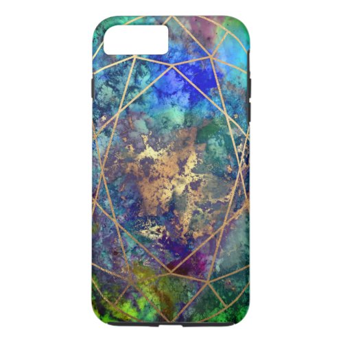 PixDezines GalaxyGemstone Facets iPhone 8 Plus7 Plus Case