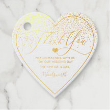PixDezines Gold Confetti Romantic Calligraphy