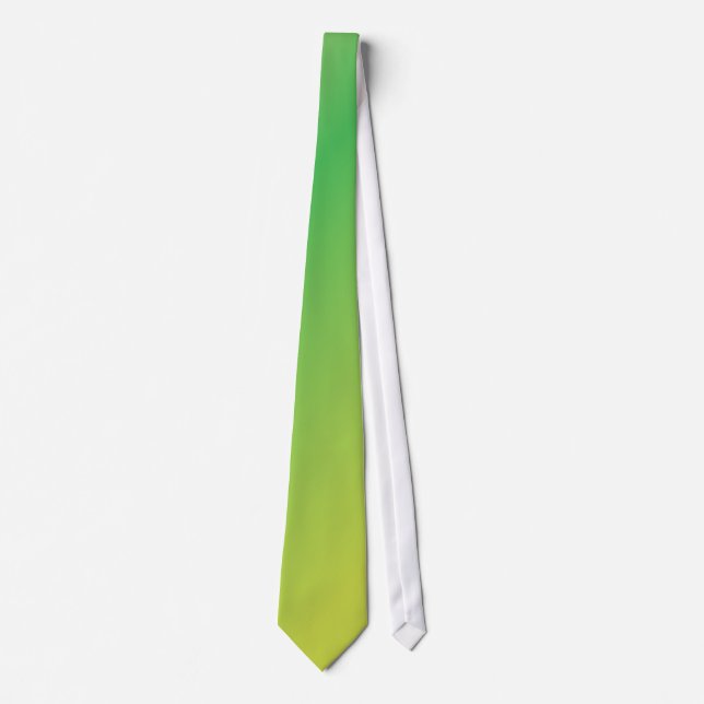 PixDezines gradient ties, lemon lime Tie (Front)