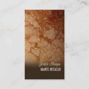 PixDezines Granite, stone workers business cards