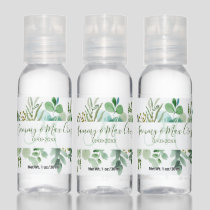 PixDezines Greenery Watercolor Eucalyptus  Hand Sanitizer