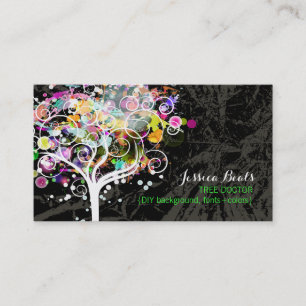 PixDezines Grunge Tree Trimmers ♥♥♥ Business Card