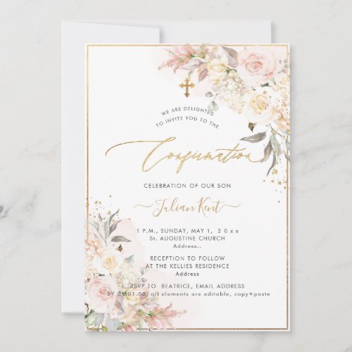 PixDezines H2 Blush Cream Roses Confirmation