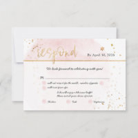 PixDezines H2 Blush Pink Cotton Candy Mitzvah RSVP