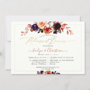 PixDezines H2 Bouquets Fall Flowers n Foliage Invitation