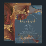 PixDezines H2 Modern Galaxy Abstract Bar Mitzvah I Invitation<br><div class="desc">PixDezines watercolor modern galaxy abstract in slate,  rust orange and gold Bar Mitzvah,  accented with faux metallic handwritten script. 
See filters to change tone.   Our dynamic design allows you to edit all elements.  

✡ Copyright © 2013-2022 PixDezines™.   All rights reserved.</div>