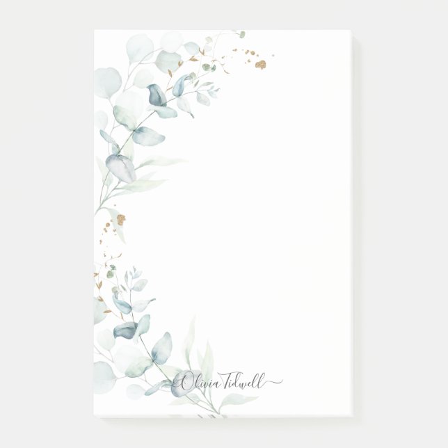 PixDezines H2 Rustic Eucalyptus Notes (Front)
