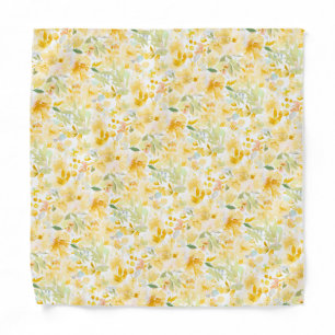 PixDezines H2 Summer Flowers Bright Hues Bandana