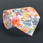 PixDezines H2 Summer Flowers Bright Hues Neck Tie<br><div class="desc">PixDezines floral watercolor neck tie for summer wedding. Featuring water color flowers - summer hues - orange, purple, red, magenta and green foliage. DIY background color.
Copyright © 2011-2024 PixDezines™.</div>