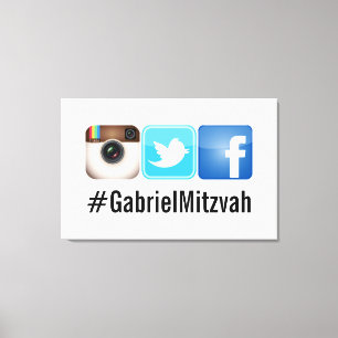 PixDezines Hashtag Party Photos Sign