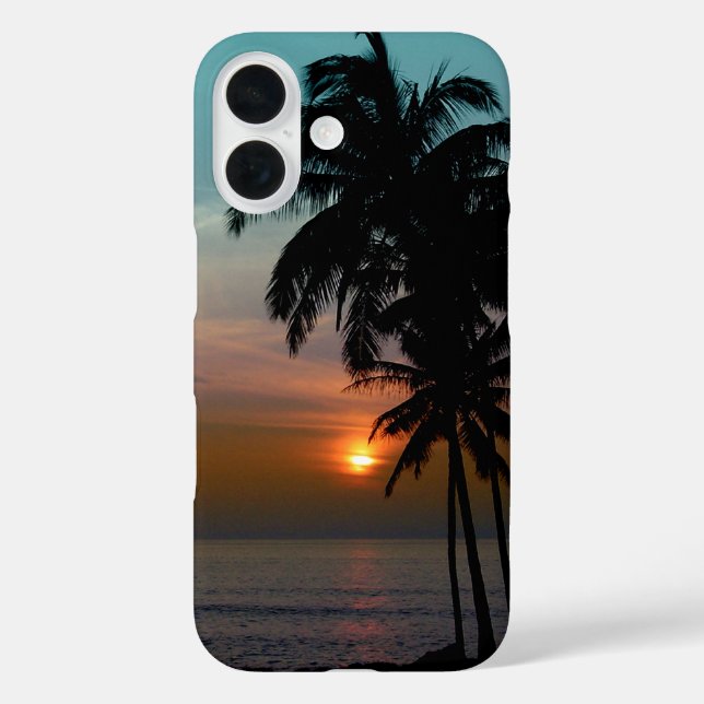 PixDezines hawaii/sunset/beach Case-Mate iPhone Case (Back)