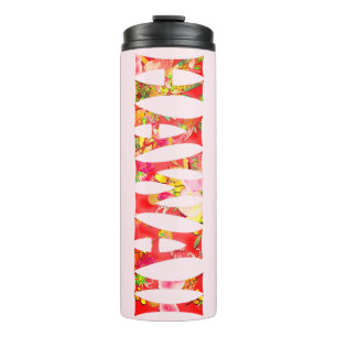 PixDezines HAWAII TIKI/DIY Background Thermal Tumbler