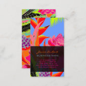 PixDezines Hawaiian Jungle 3 - DIY Background Business Card (Front/Back)