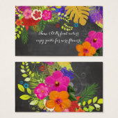 PixDezines hibiscus/chalkboard background (Front & Back)
