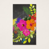 PixDezines hibiscus/chalkboard background (Back)