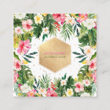 PixDezines Hibiscus Tropical Jungle