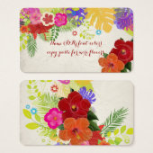 PixDezines hibiscus/vintage background (Front & Back)