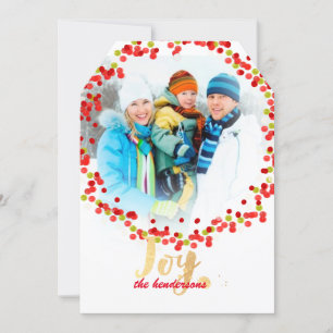 PixDezines holly wreath/holiday cards