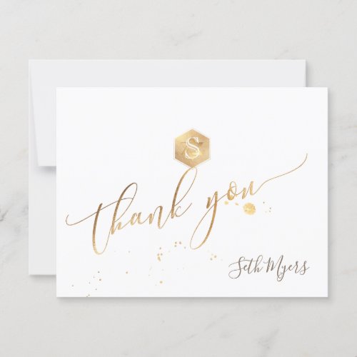 PixDezines Honeycomb Bar Mitzvah Thank You  RSVP Card