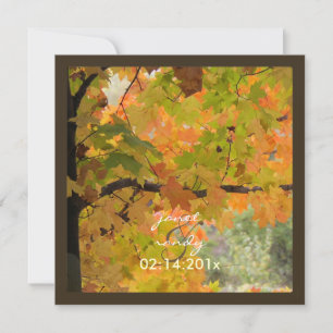 PixDezines In the Woods 2, diy fall events Invitation