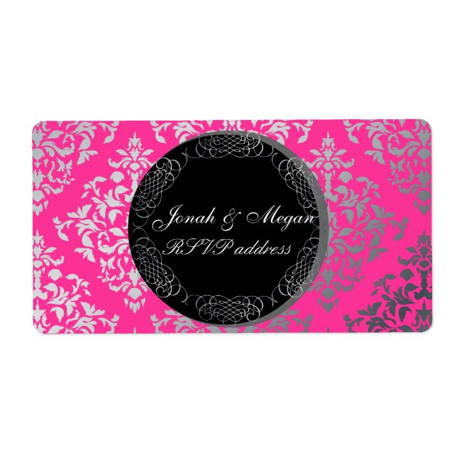 PixDezines Josephine Damask/DIY color Label (Front)