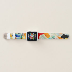 PixDezines Kandinsky 1913 Sea Battle Improv 31 Apple Watch Band