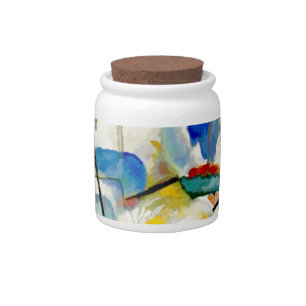 PixDezines Kandinsky 1913 Sea Battle Improv 31 Candy Jar