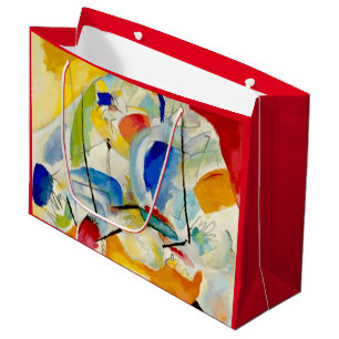 PixDezines Kandinsky 1913 Sea Battle Improv 31 Large Gift Bag