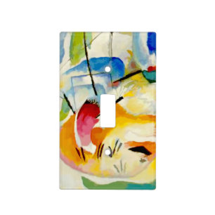 PixDezines Kandinsky 1913 Sea Battle Improv 31 Light Switch Cover