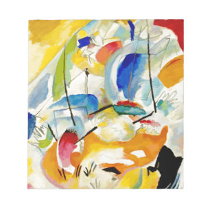 PixDezines Kandinsky 1913 Sea Battle Improv 31 Notepad