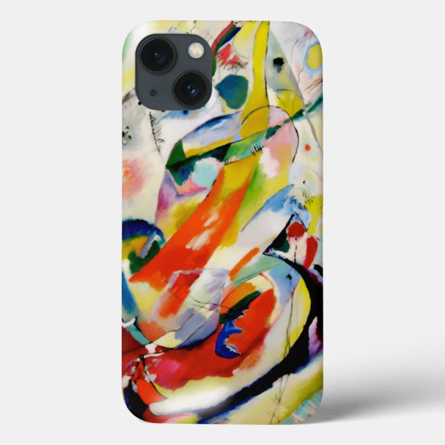 PixDezines Kandinsky 1914 abstract wall panel Case-Mate iPhone Case (Back)
