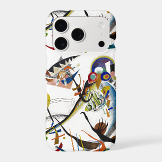 PixDezines Kandinsky 1921 Abstract Blue Segments iPhone 17 Pro Case