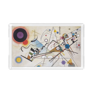 PixDezines Kandinsky 1923/composition viii Acrylic Tray