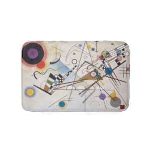 PixDezines Kandinsky 1923/composition viii Bathroom Mat