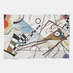 PixDezines Kandinsky 1923 Composition VIII Kitchen Towel
