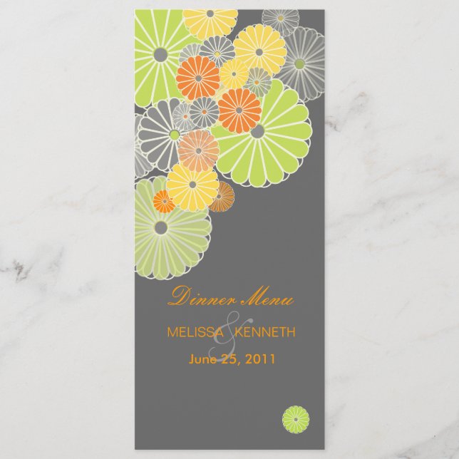 PixDezines Kiku (chrysanthemum), citrus color Menu (Front)